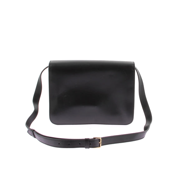 Sac en cuir noir