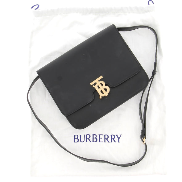 Sac en cuir noir