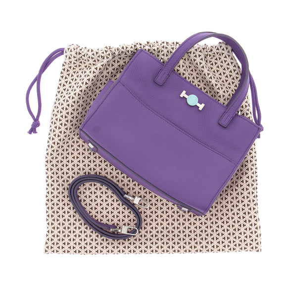 Sac à main violet "N.52 26"