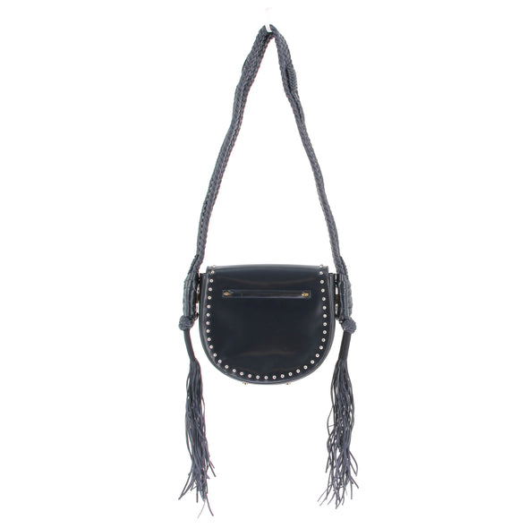 Sac besace en cuir