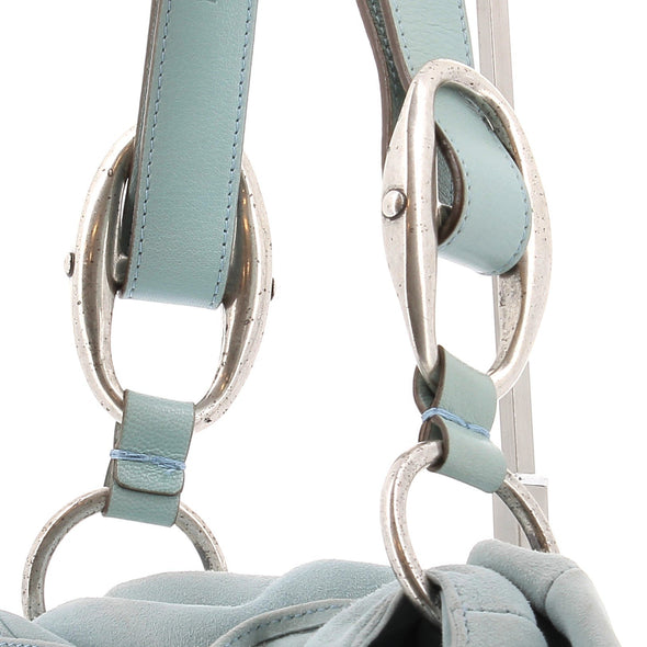 Sac porté épaule en daim