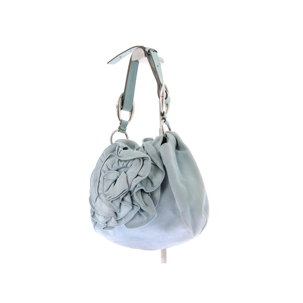Sac porté épaule en daim
