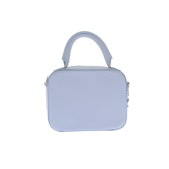 Sac à main en cuir bleu
