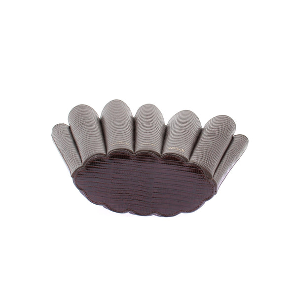 Sac à bandoulière en cuir marron