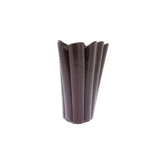 Sac à bandoulière en cuir marron