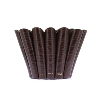 Sac à bandoulière en cuir marron