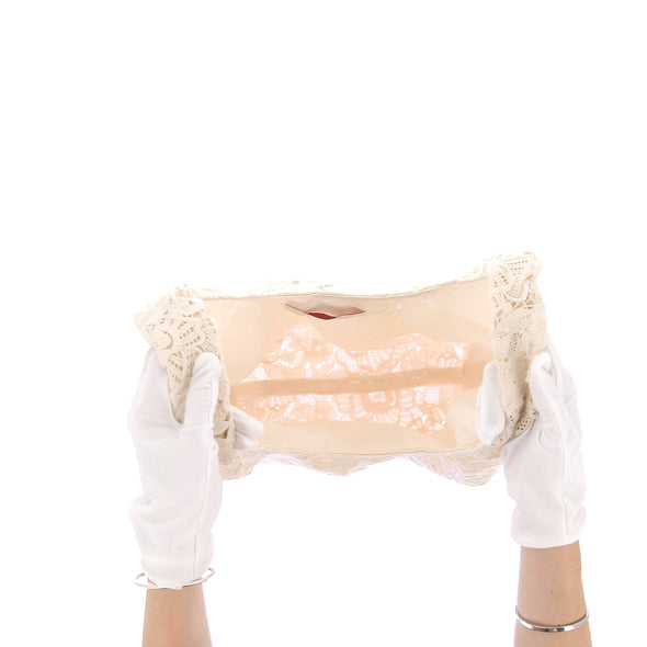 Sac fourre-tout en dentelle