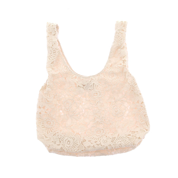 Sac fourre-tout en dentelle