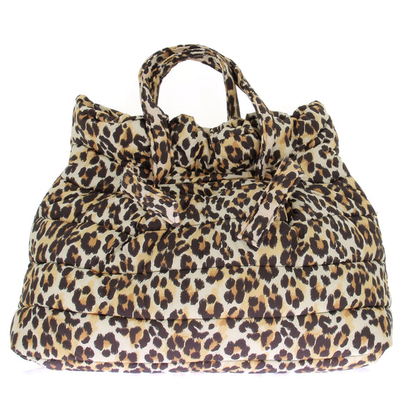 Cabas imprimé léopard