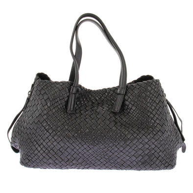 Sac Cabas en cuir tressé