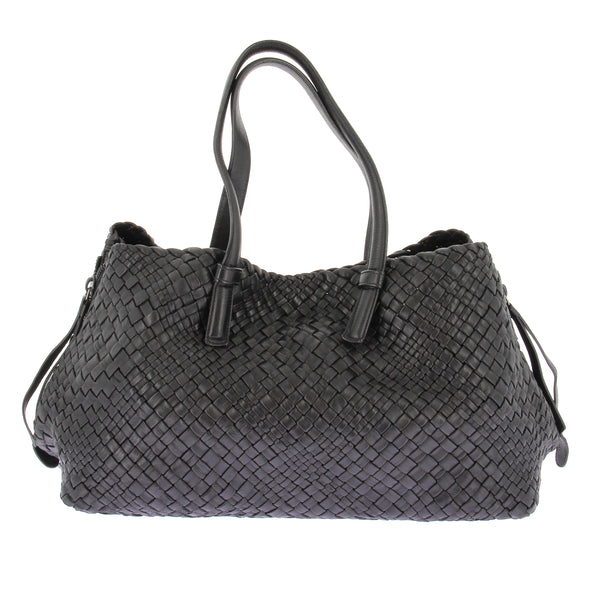 Sac Cabas en cuir tressé