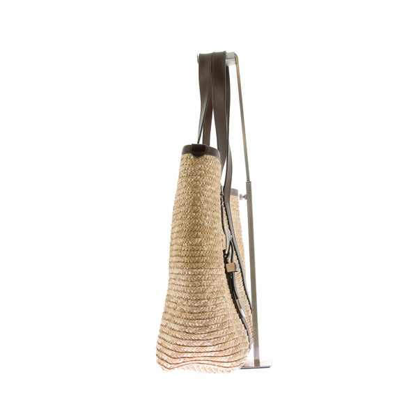Sac cabas en raphia