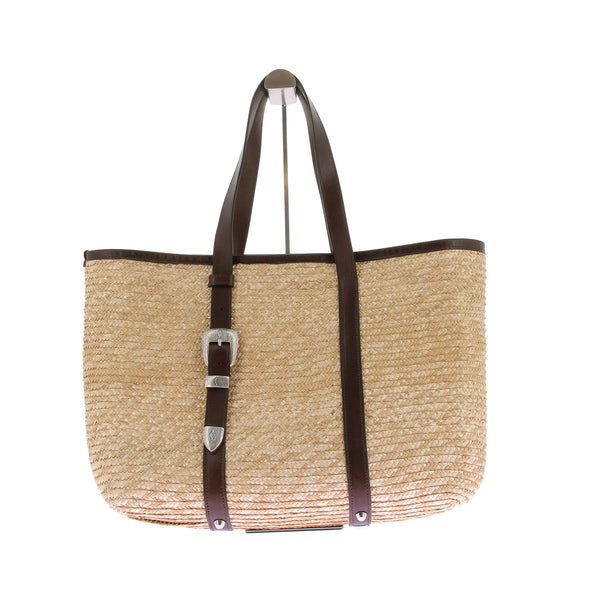 Sac cabas en raphia