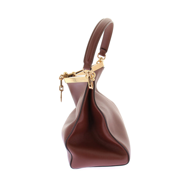 Sac en cuir camel "Vela"