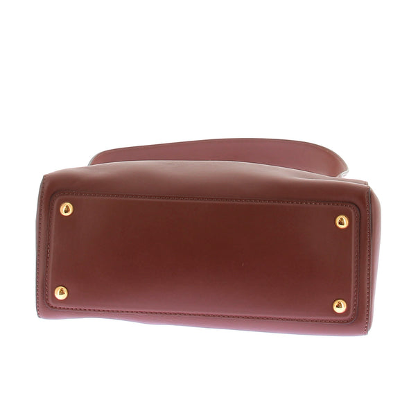 Sac en cuir camel "Vela"