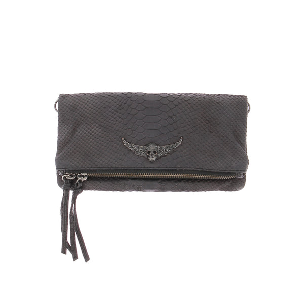 Pochette en cuir "Rock"