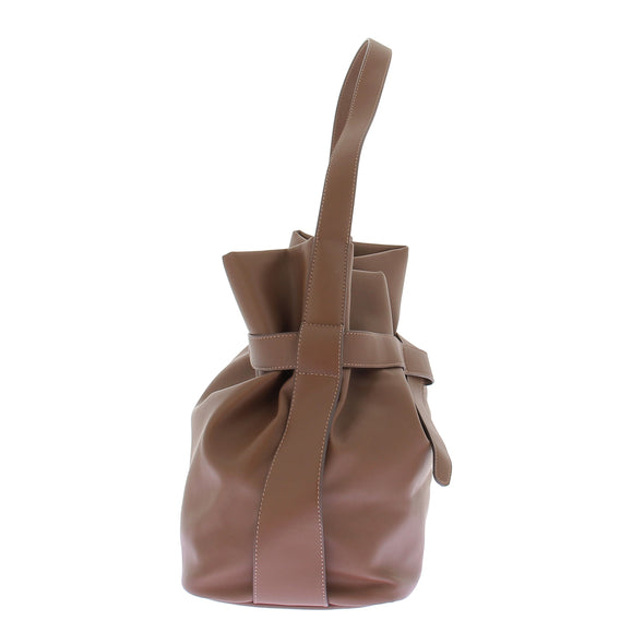 Sac en cuir marron