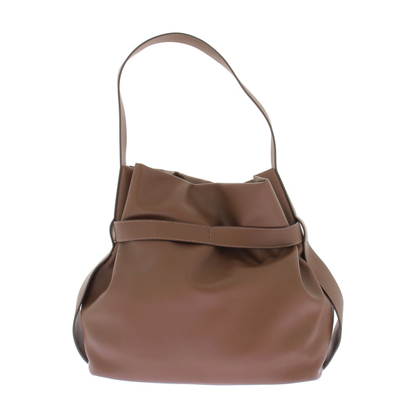 Sac en cuir marron