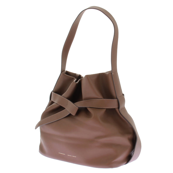 Sac en cuir marron