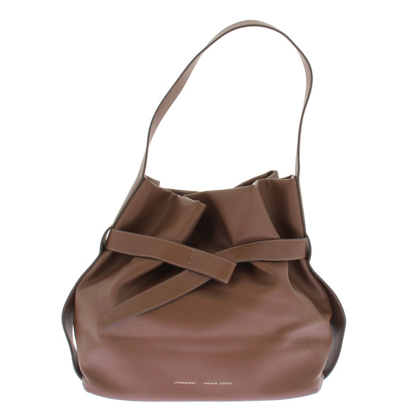 Sac en cuir marron