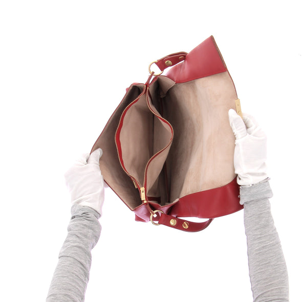 Sac à bandoulière rouge "Blade"