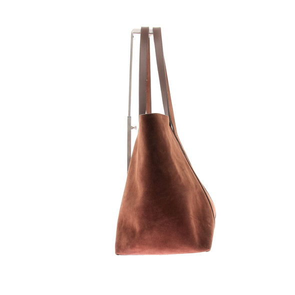 Sac Cabas en daim "Gabin" marron