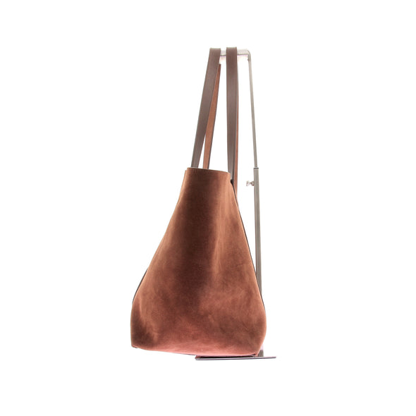 Sac Cabas en daim "Gabin" marron