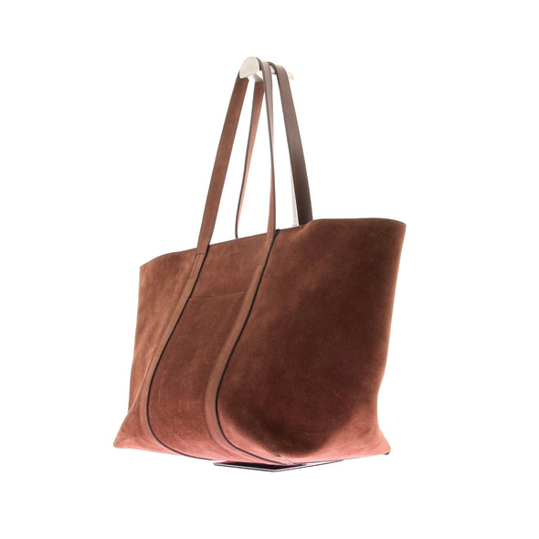 Sac Cabas en daim "Gabin" marron