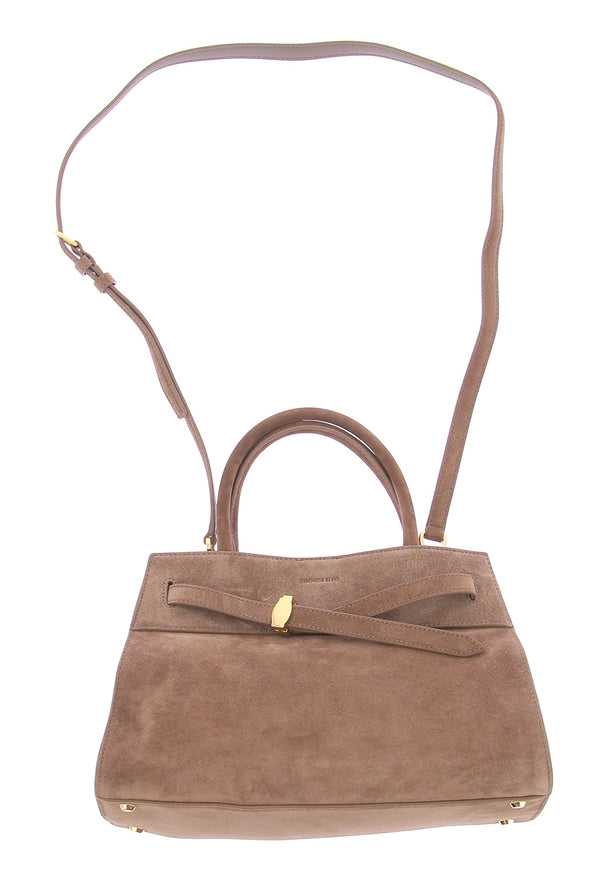 Sac à main en daim marron