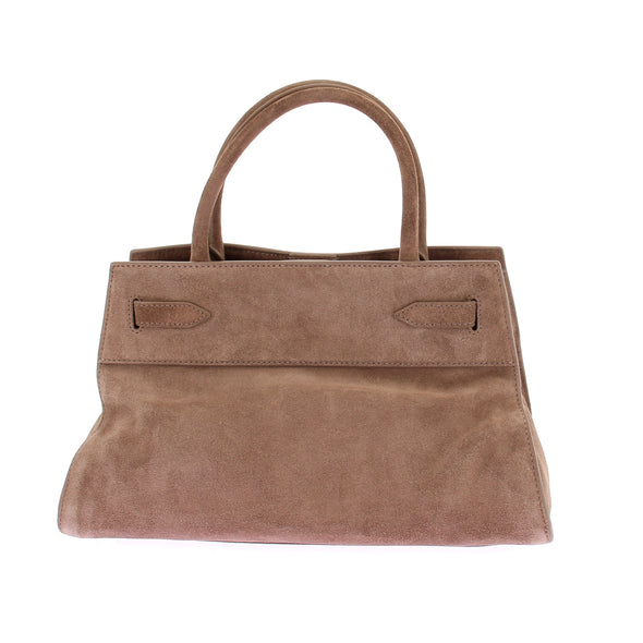 Sac à main en daim marron