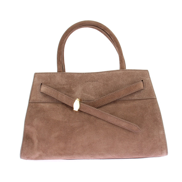 Sac à main en daim marron