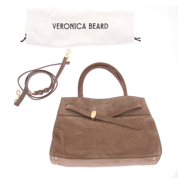 Sac à main en daim marron