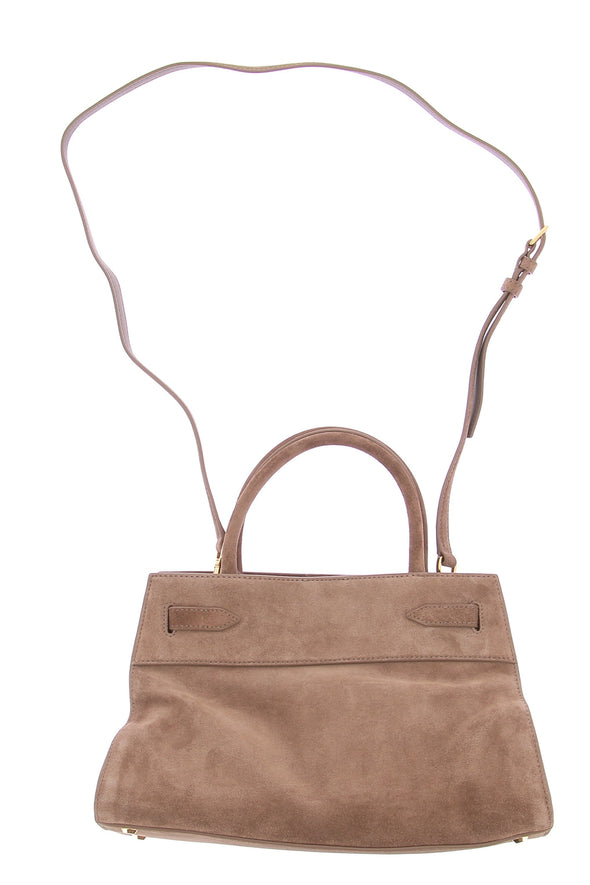 Sac à main en daim marron