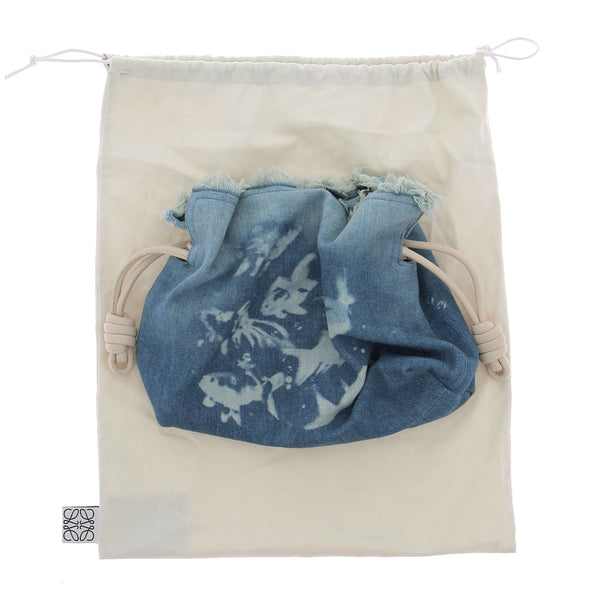 Sac en denim "Flamenco Knot"