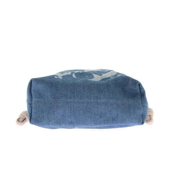 Sac en denim "Flamenco Knot"