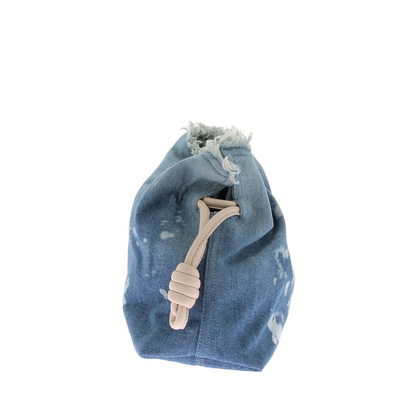 Sac en denim "Flamenco Knot"
