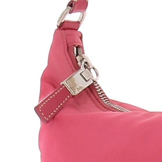 Sac à main en nylon rose