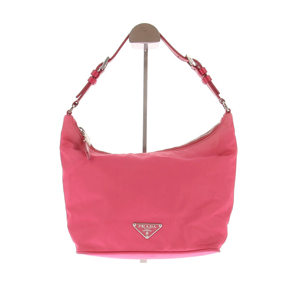 Sac à main en nylon rose
