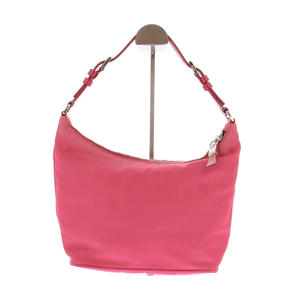 Sac à main en nylon rose