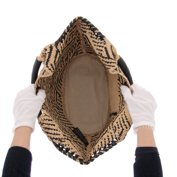 Sac Panier en raphia "Ophelia"