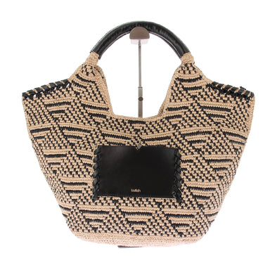 Sac Panier en raphia "Ophelia"