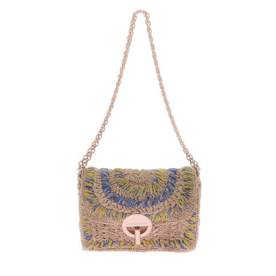 Sac "Moon" en raphia