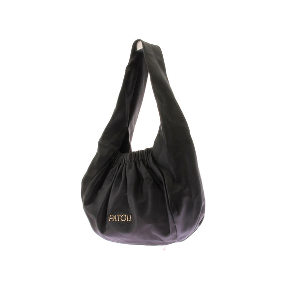 Sac porté épaule en satin "Le Biscuit"