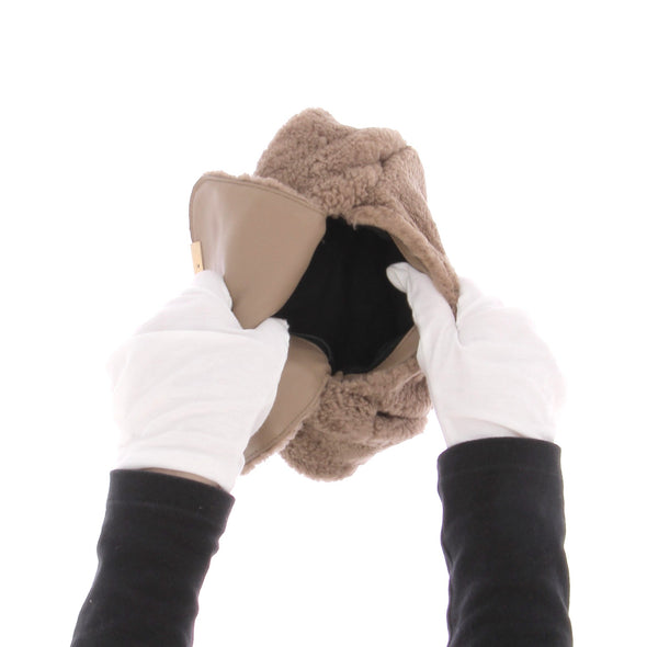 Sac en shearling