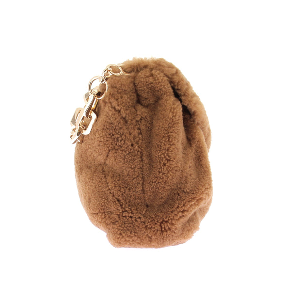 Sac à main en shearling