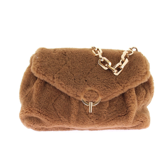 Sac à main en shearling