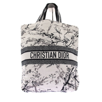 Tote bag en tissu noir et blanc