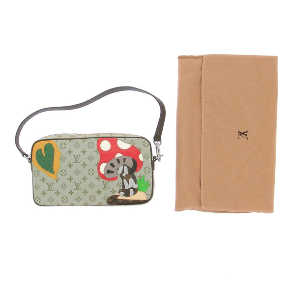 Sac à main en toile et empiècement