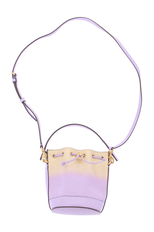 Sac seau lilas et jaune