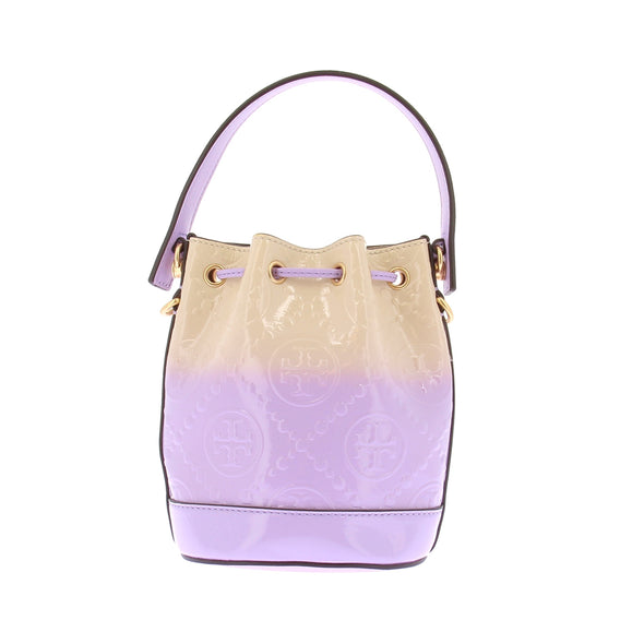 Sac seau lilas et jaune